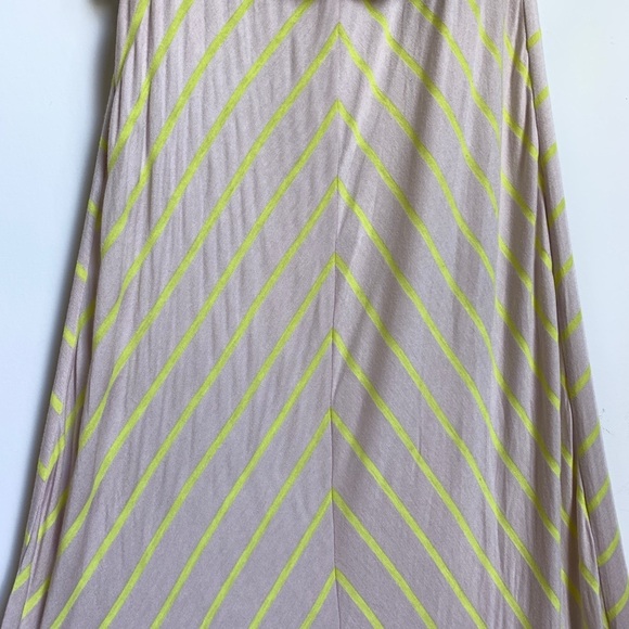Bar III Chevron Stripe Casual Long Maxi Dress Medium - Picture 6 of 12